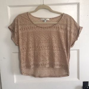 Forever 21 cropped tshirt